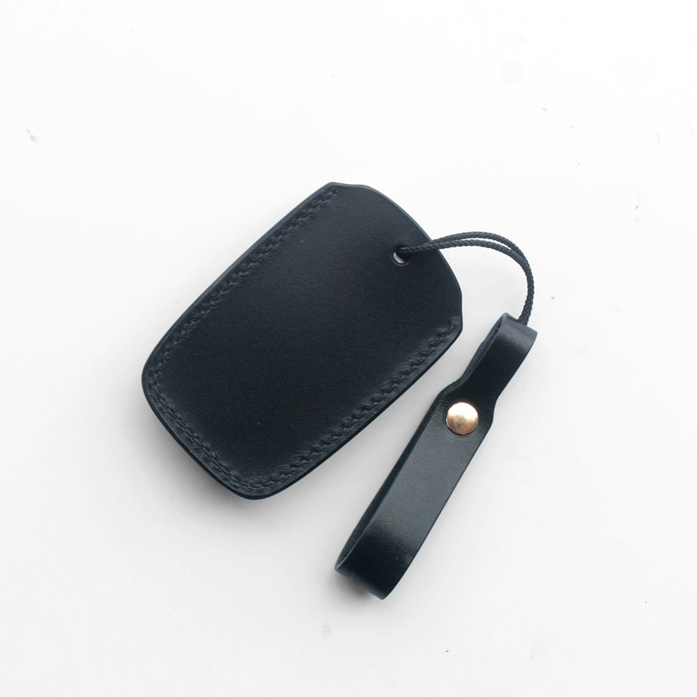 Premium Handcrafted Full-Grain Leather Key Fob Cover for Rolls-Royce Phantom (2003-2017) & Ghost (2009-2014) – 3D Molded Shockproof Case | Heritage Vegetable-Tanned Leather | Custom Fit & Scratch Resistant (Multiple Colors)