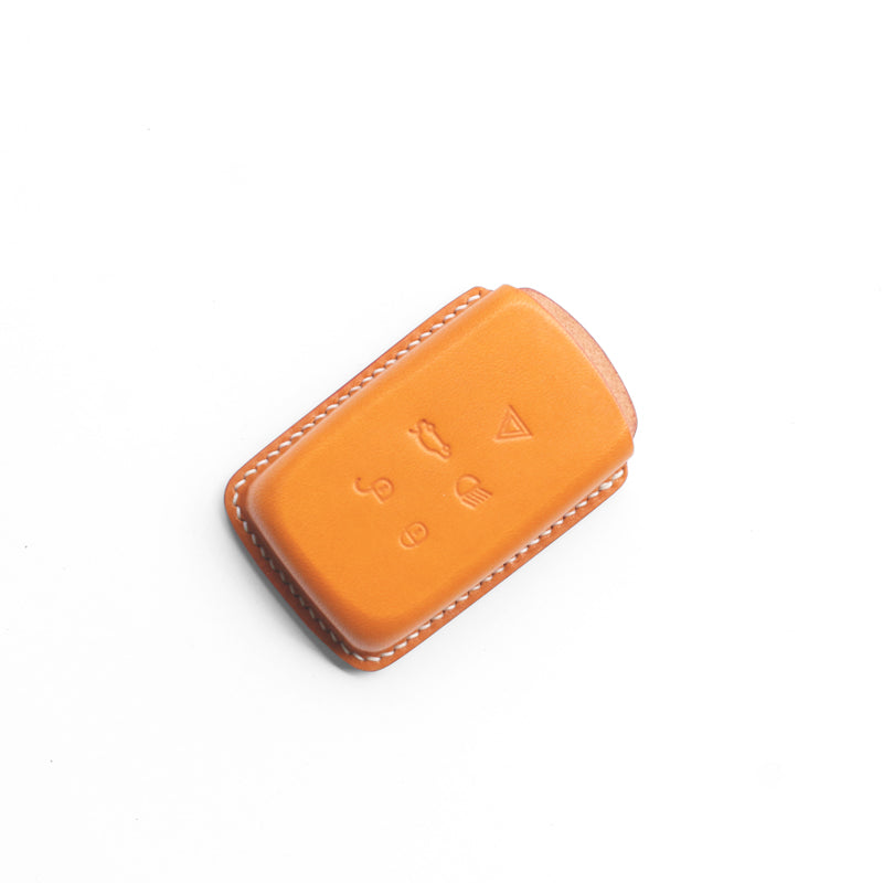 Handmade Leather Key Cover for Land Rover & Range Rover – Defender, Discovery, Velar, Evoque | Anti-Scratch & Perfect Fit