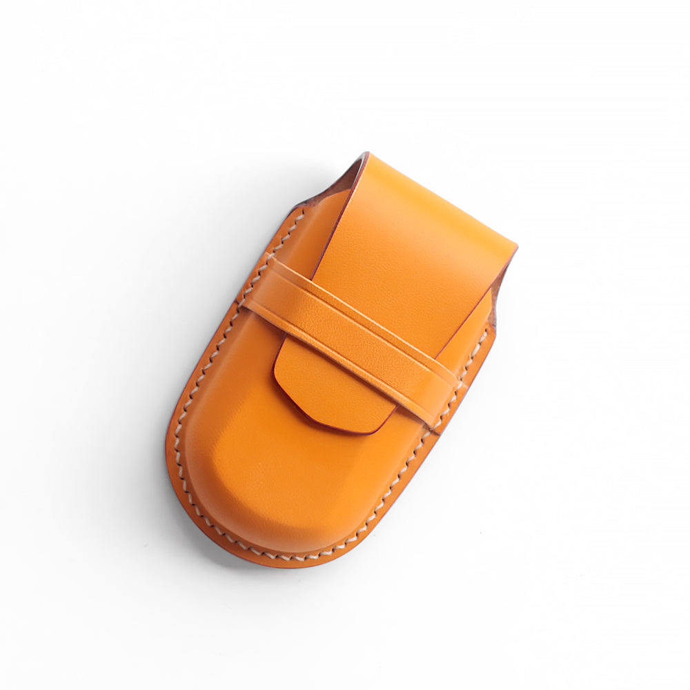 Handmade Leather Key Cover Compatible with Mercedes-Benz S-class S600 S500 S300 S450 Snug Fit Protective Case Minimalist Design