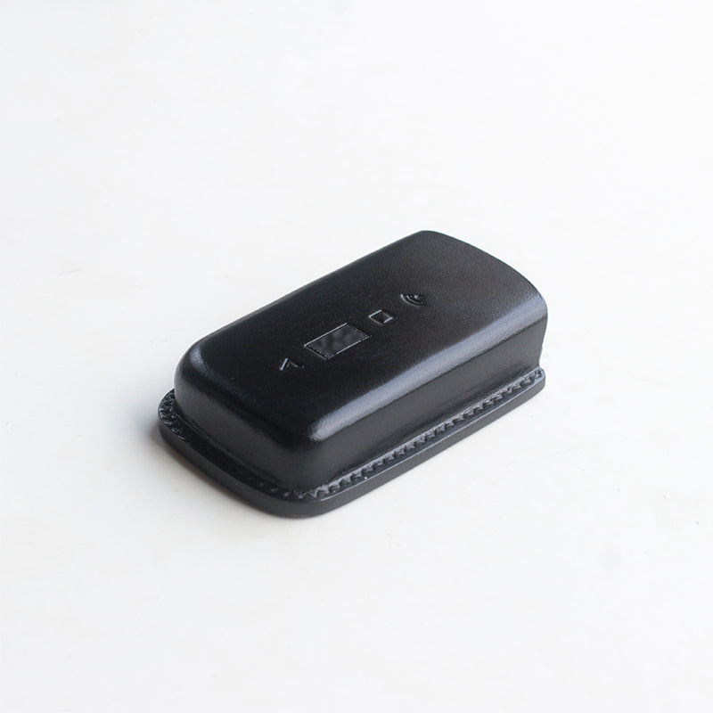 Luxury leather key cover for Rolls-Royce Dawn convertible, soft lining and secure closure