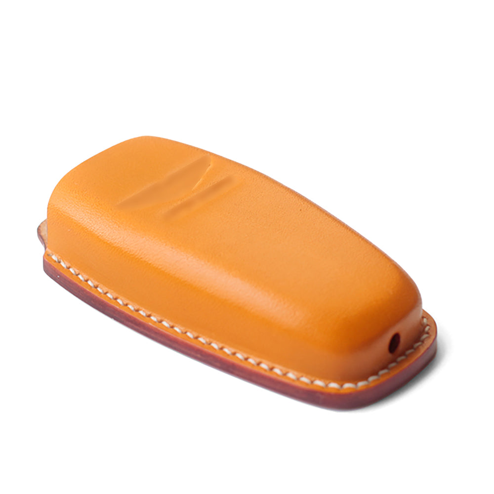 Handcrafted Full-Grain Leather Key Fob Cover for Aston Martin DB11 - Premium 3D Molded Shockproof Case | Heritage Quality Vegetable-Tanned Leather | Custom Fit & Scratch Resistant | Multiple Color Options | Minimalist Luxury Design