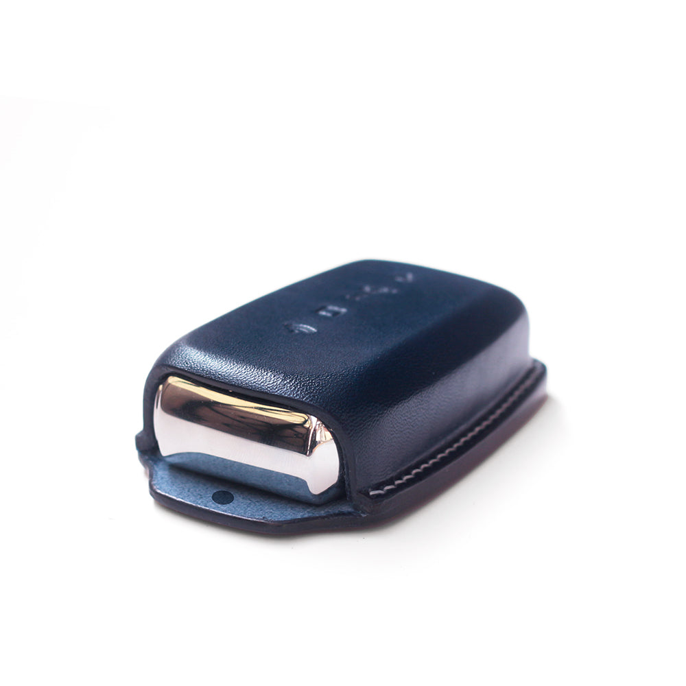 High-end stitched leather key pouch for Rolls-Royce