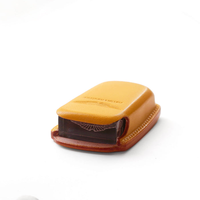 Aston Martin Rapide premium leather key cover – hand-stitched for durability