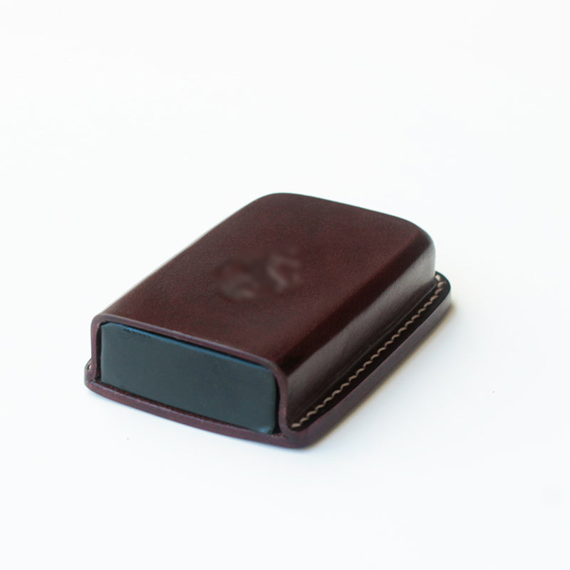 Premium leather key cover for Ferrari Roma, Purosangue, SF90 & 296 - handcrafted minimalist design
