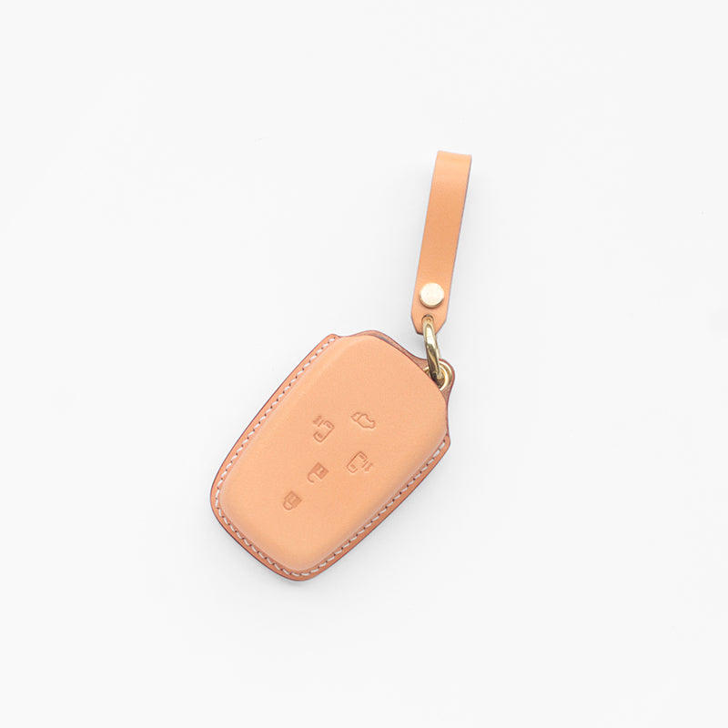 Premium Handmade Leather Key Fob Cover for Toyota Custom Fit & Anti-Scratch Design