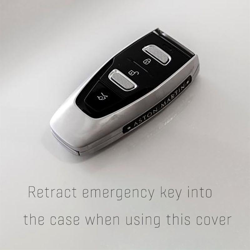 Aston Martin DBX Leather Key Cover – Handmade, Scratch-Resistant & Secure Fit