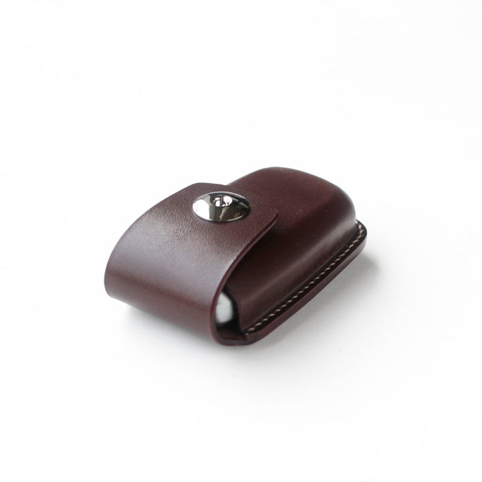Vegetable tanned leather key holder for Lincoln Aviator