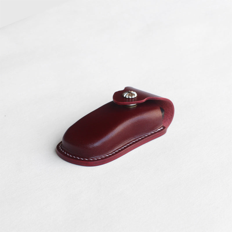 Porsche leather handmade key case gift