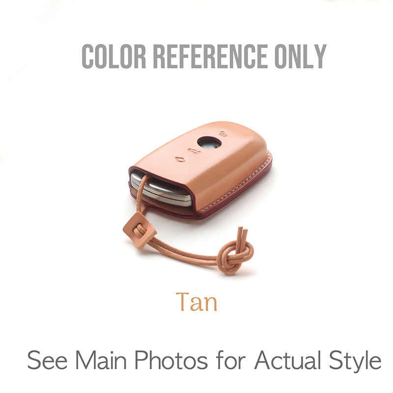 Luxury Handcrafted Leather Key Fob Cover for Rolls-Royce | Premium Phantom, Ghost, Cullinan, Wraith, Dawn Remote Shell | Genuine Leather Scratch-Resistant Protector Case