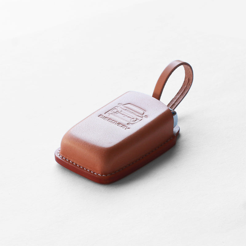 Handmade Leather Key Fob Cover for Land Rover Defender | Custom Fit, Anti-Scratch & Secure Hold