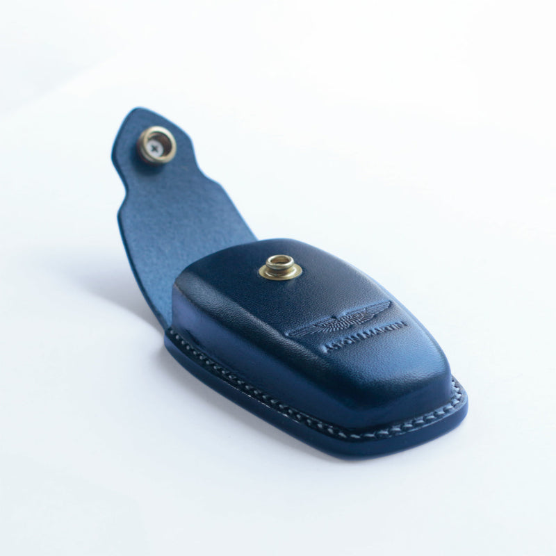 Aston Martin DBX Handcrafted Full-Grain Leather Key Fob Cover Premium 3D Molded Shockproof Custom Fit