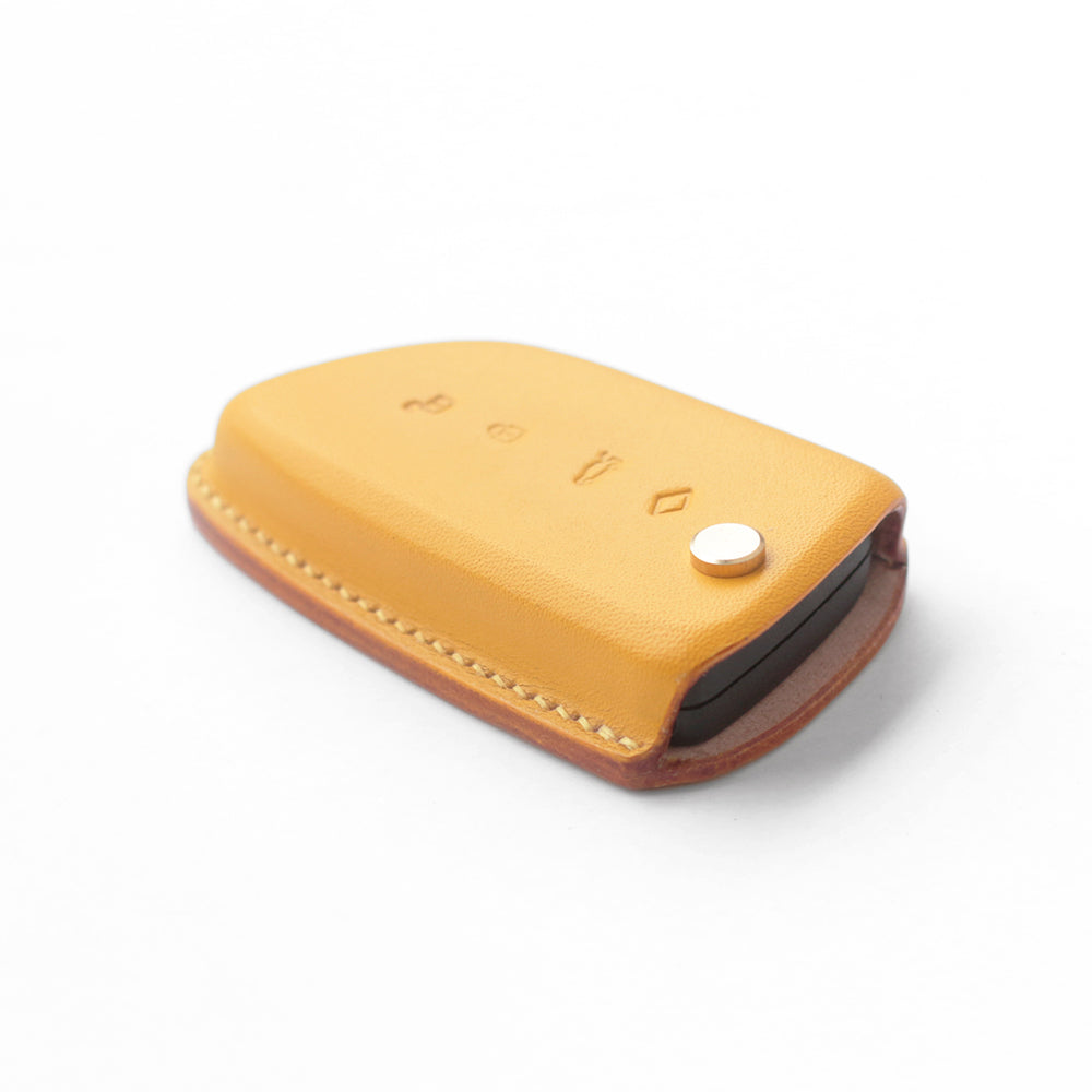 BMW F30 F10 Smart Key Fob Protector Genuine Veg-Tan Leather