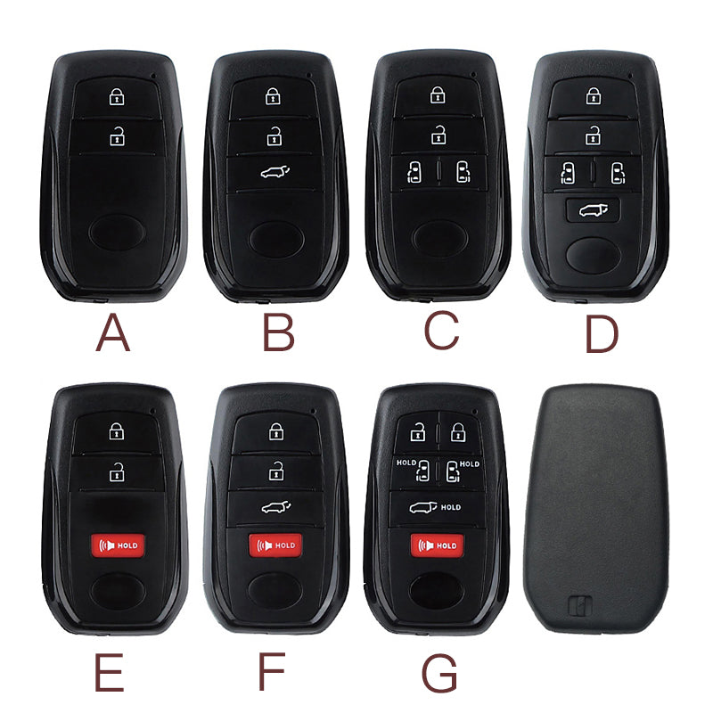 Premium Handmade Leather Key Fob Cover for Toyota Custom Fit & Anti-Scratch Design