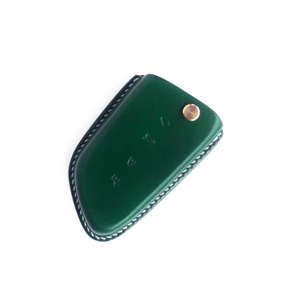 Hand-Shaped Veg-Tan Leather Key Fob Skin BMW F30 F10