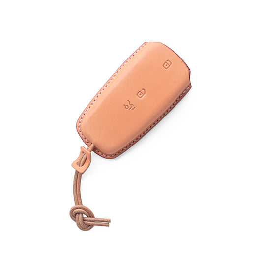 Handcrafted Genuine Leather Key Fob Cover for Mercedes-Benz E200/E300/E350 & C/E/S-Class | Snug Fit & Scratch-Resistant Protection