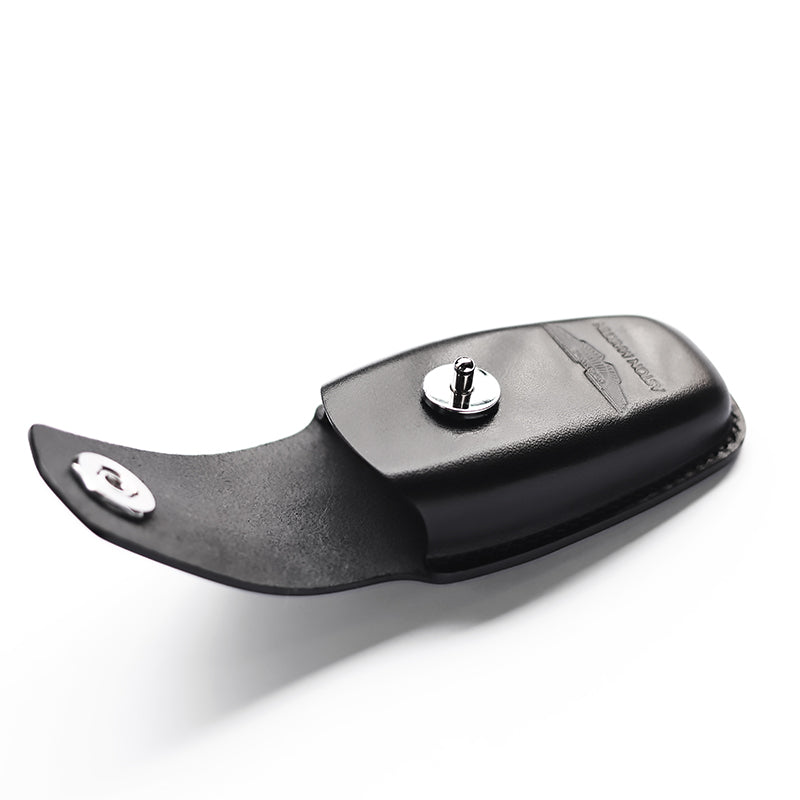 Handcrafted full grain leather key holder exclusively for Aston Martin DBX
