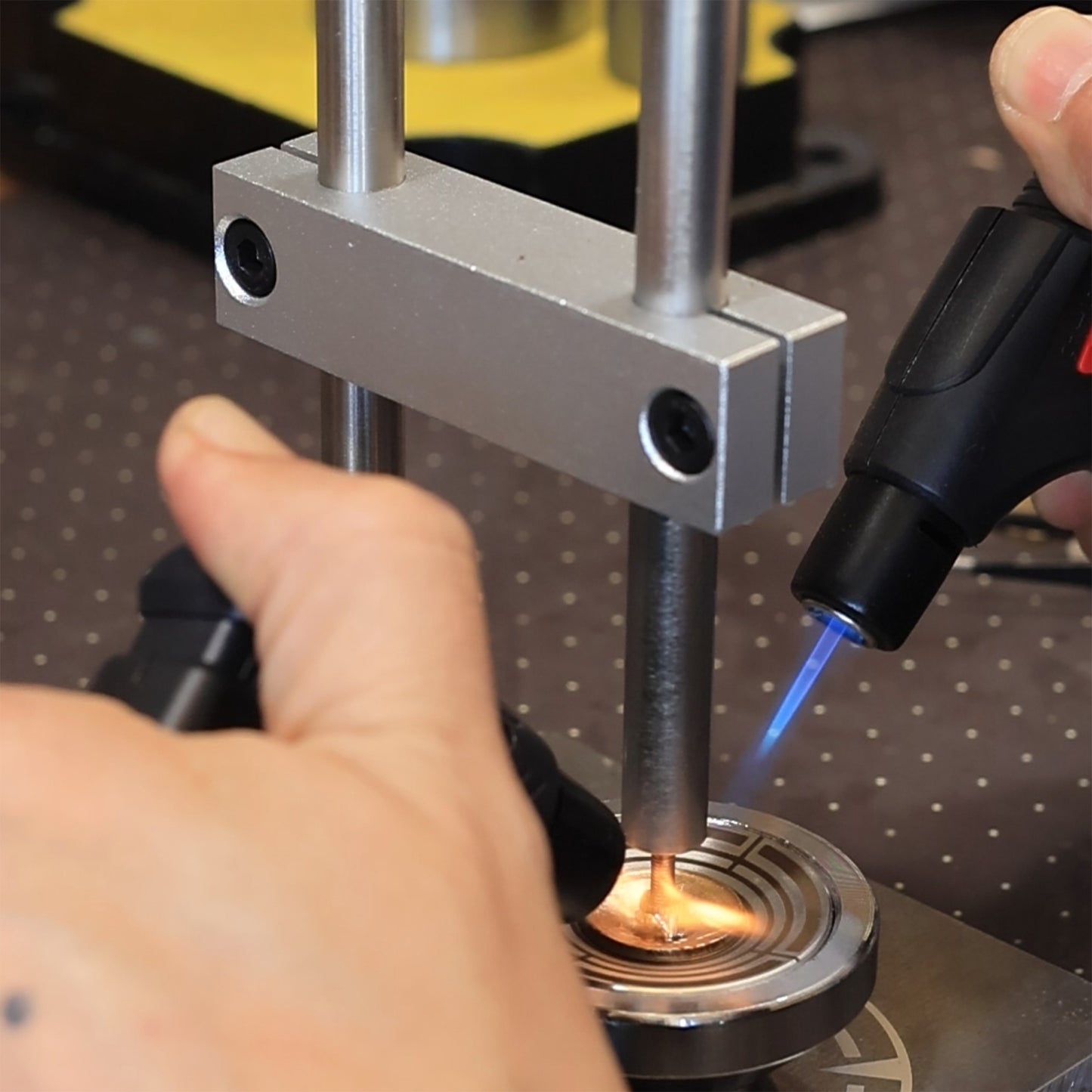 Leather craft tool kit for custom domed concho creation