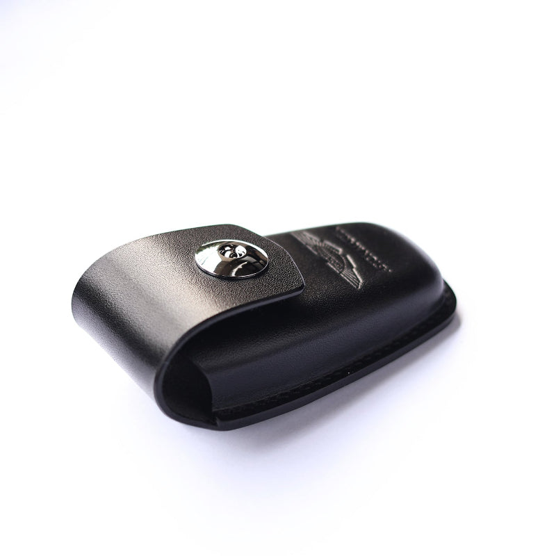 Perfectly custom molded leather case for the Aston Martin DBX key
