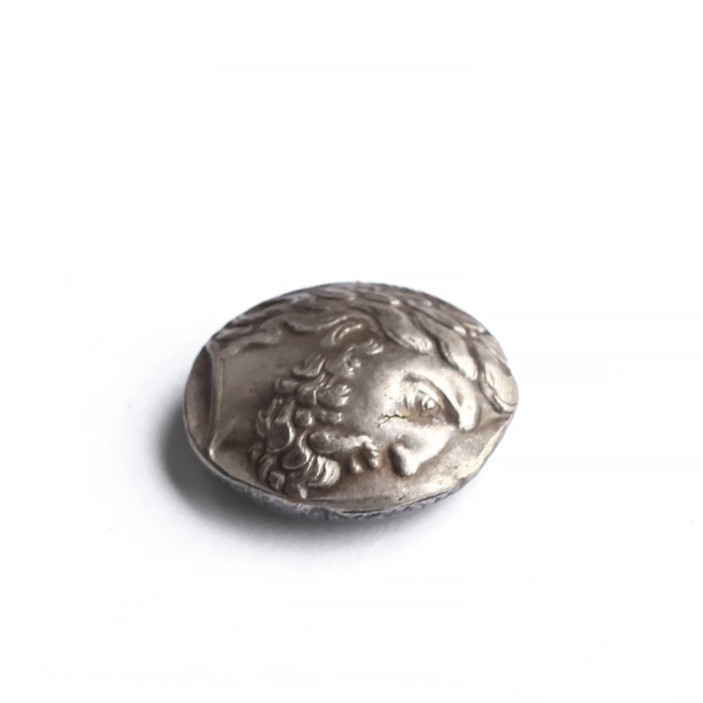 Antique Greek Coin Conchos for Leather

