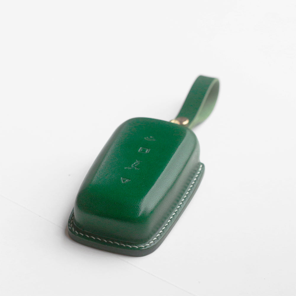 Thin profile leather protector for Rolls-Royce Phantom Ghost key fob