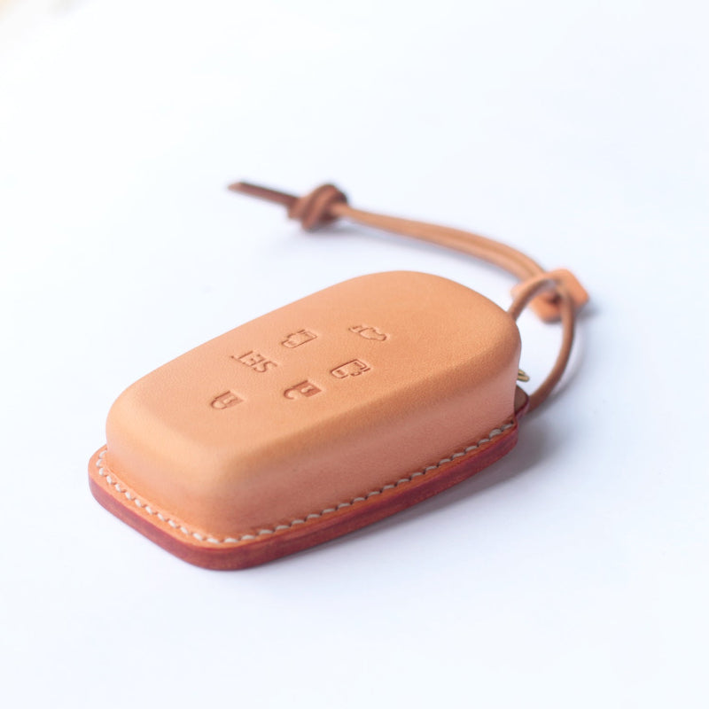 Toyota Vellfire Premium Handmade Leather Key Protector Minimalist OEM Style Custom Unique Key Fob Case