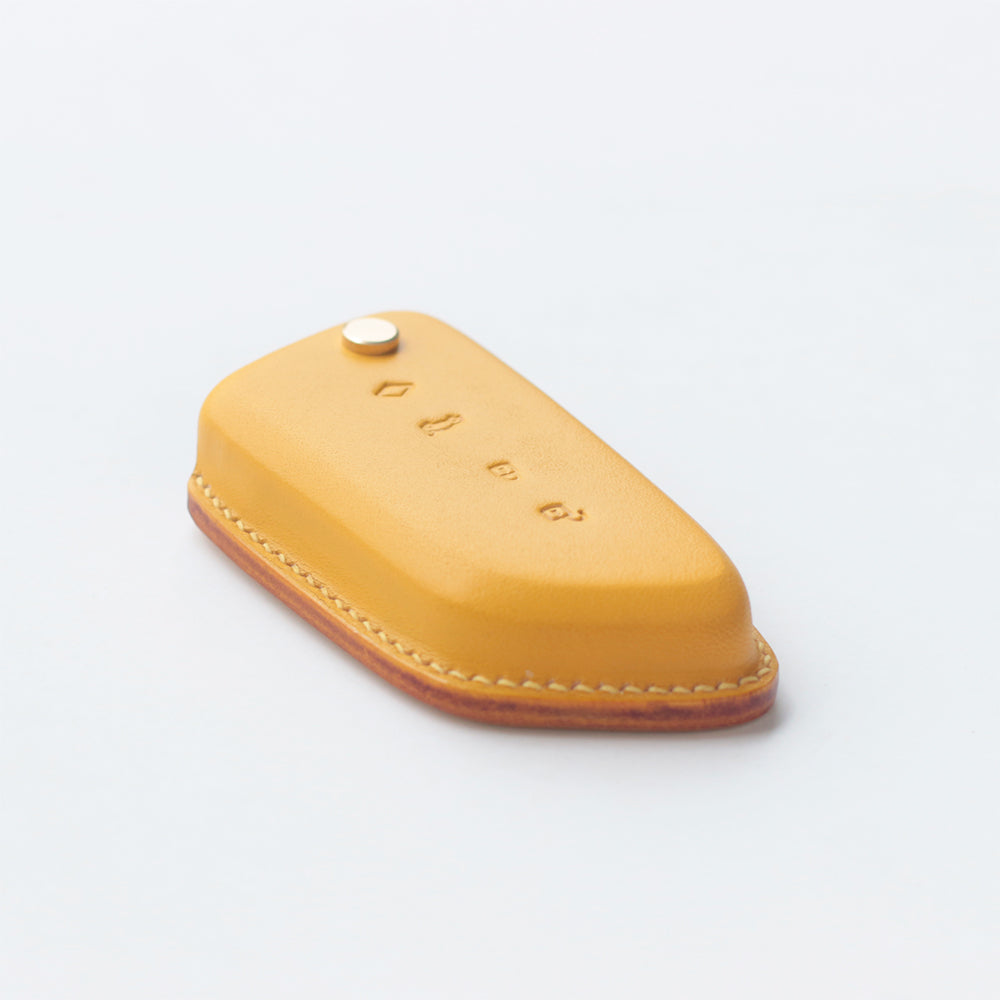 Veg-Tan Leather Car Key Case BMW F30 F10 Handmade Protector