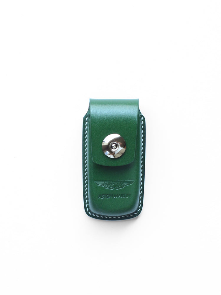 Italian hand-stitched leather key case for Aston Martin DB11