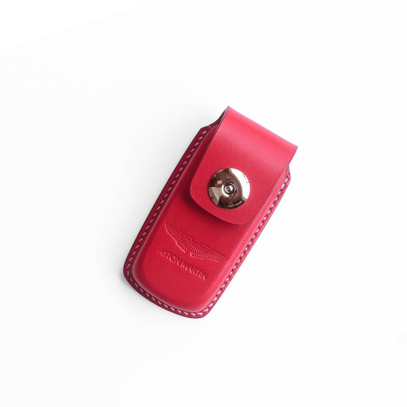 Heavy-duty leather key holder for Aston Martin DBX – SUV-ready durability