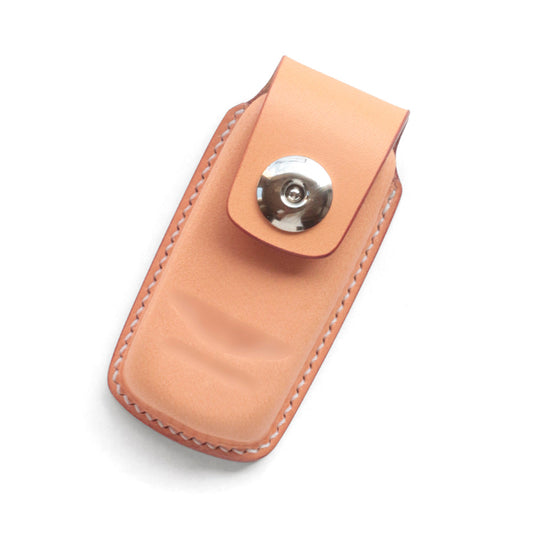 Handcrafted full-grain leather key fob case for Aston Martin – premium protection for luxury car keys

