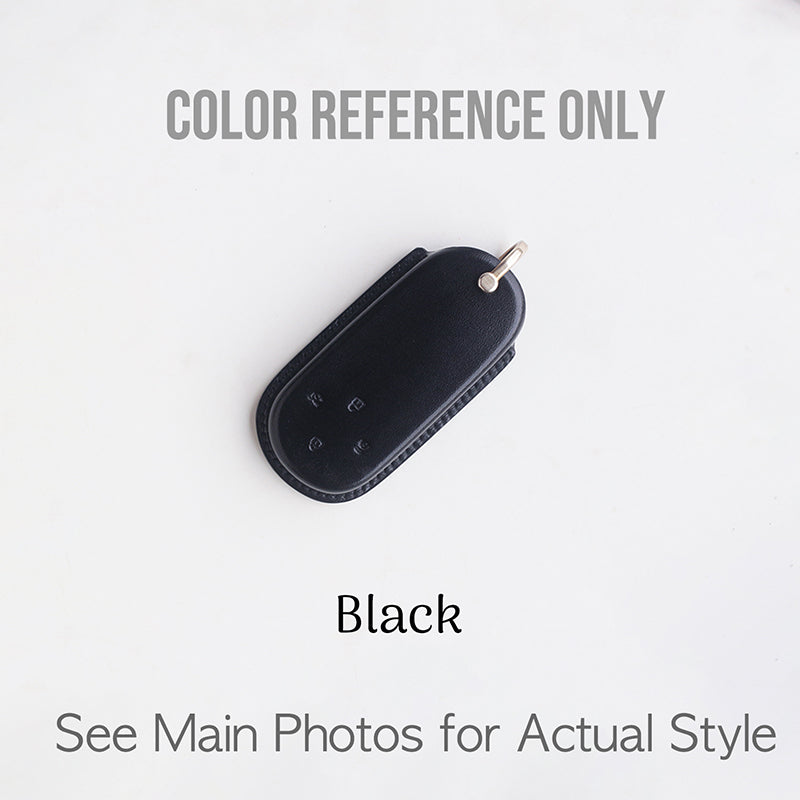 TANGEAR Premium Handmade Leather Key Fob Cover for BYD Seal U/Song Plus/Dolphin Mini/Yuan Plus - Protective Case, Scratch-Resistant & Luxurious Fit Key Case