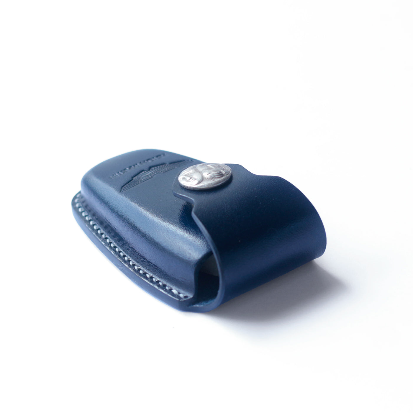 Handcrafted Full-Grain Leather Key Fob Cover for Aston Martin DBX Premium 3D Molded Shockproof Case | Heritage Vegetable-Tanned Leather Leatherworks