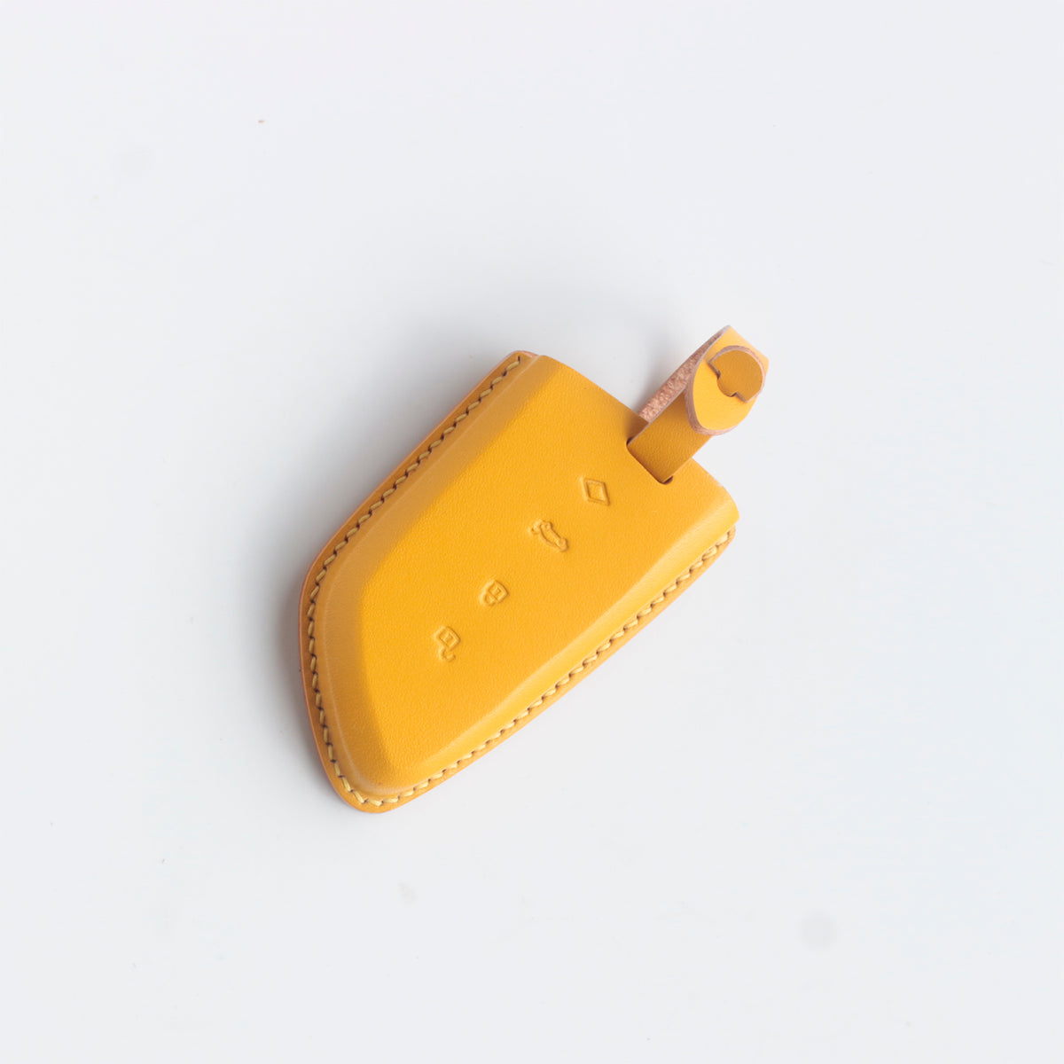 BMW leather key fob cover minimalist design