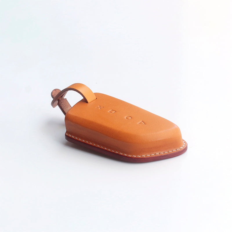 Custom fit luxury leather fob case for BMW