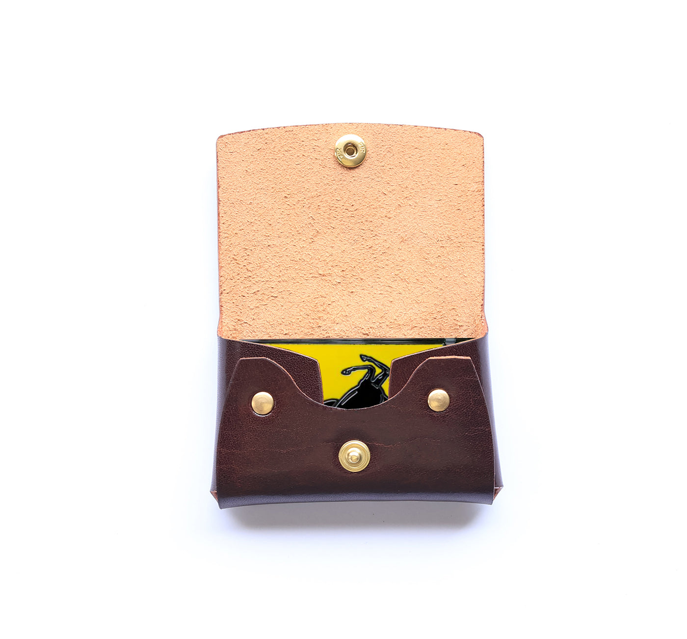 Ferrari Roma custom handmade soft leather key case