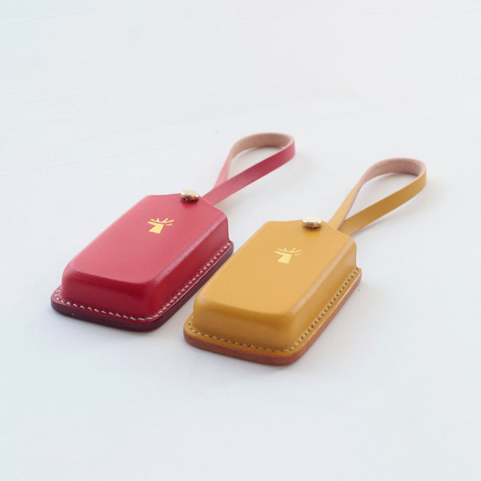 Bespoke molded leather key cover for Ferrari 296 GTB – V6 hybrid performance inspired