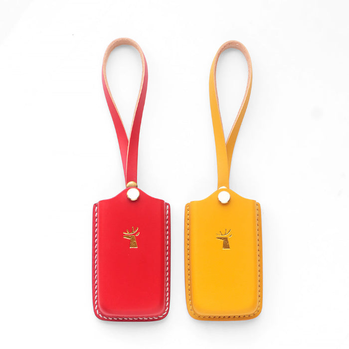 Custom-fit leather key sleeve for Ferrari SF90 Stradale/Spider – 986HP tribute