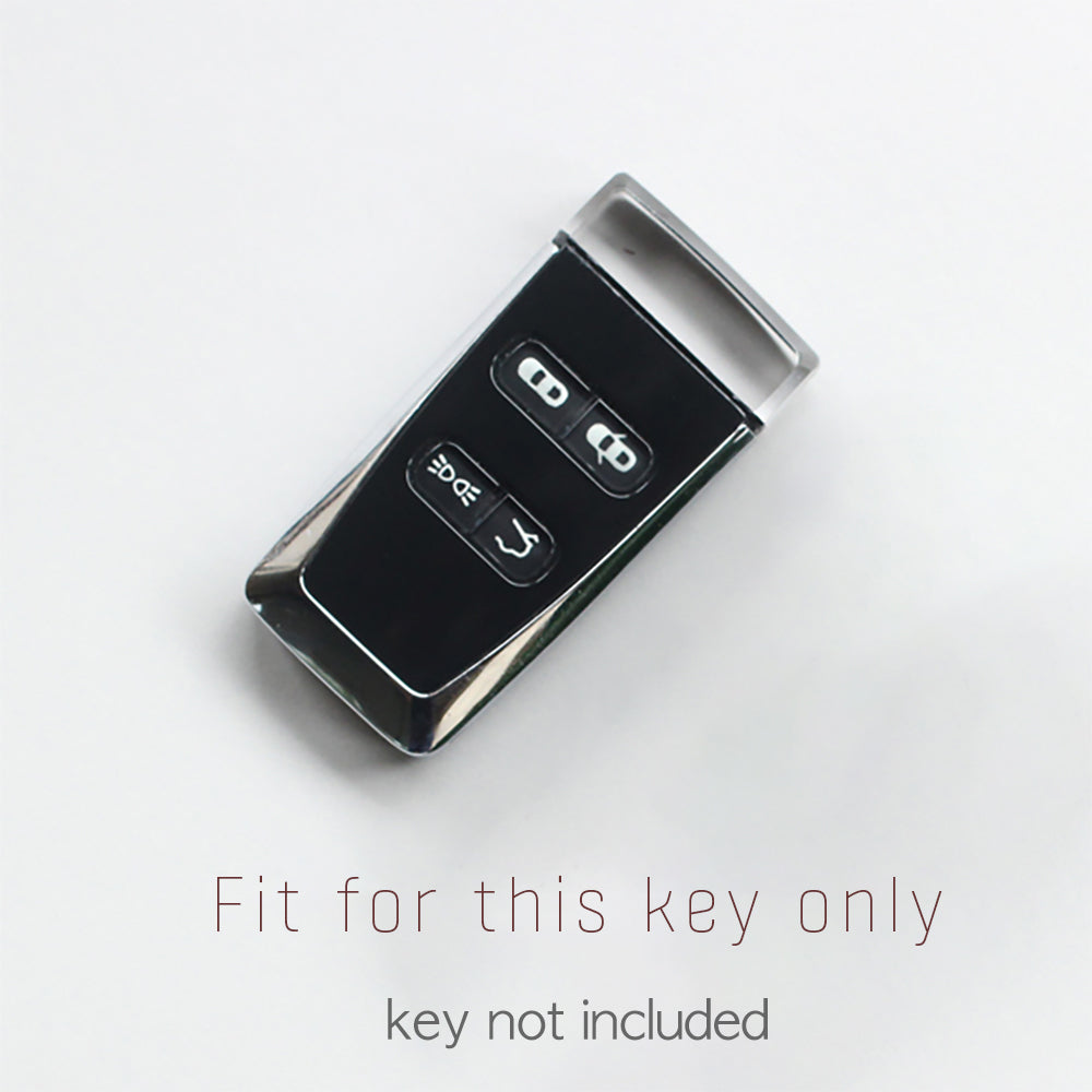 Handcrafted Full-Grain Leather Key Fob Case for Aston Martin DBS/DB7/DB9/V8 Vantage – Magnetic Closure (Fits Vintage Crystal-Head Keys)