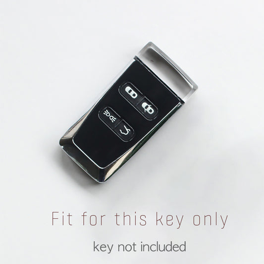 Handcrafted Full-Grain Leather Key Case for Aston Martin DBS/DB7/V8 Vantage – Magnetic Closure (Fits Vintage Crystal-Head Keys)