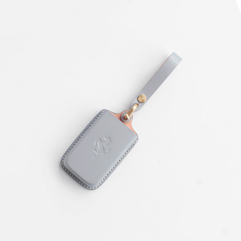 Premium Handmade Leather Key Fob Cover for Ferrari (Roma/Purosangue/SF90/296) – Custom Fit & Anti-Scratch Design