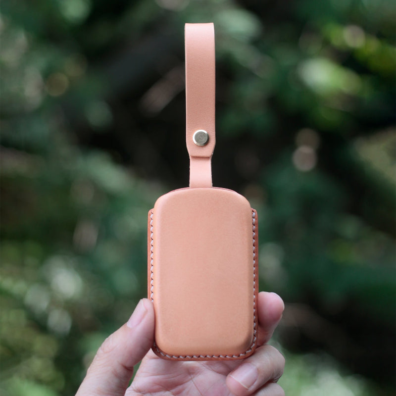 Mazda full grain leather key cover
