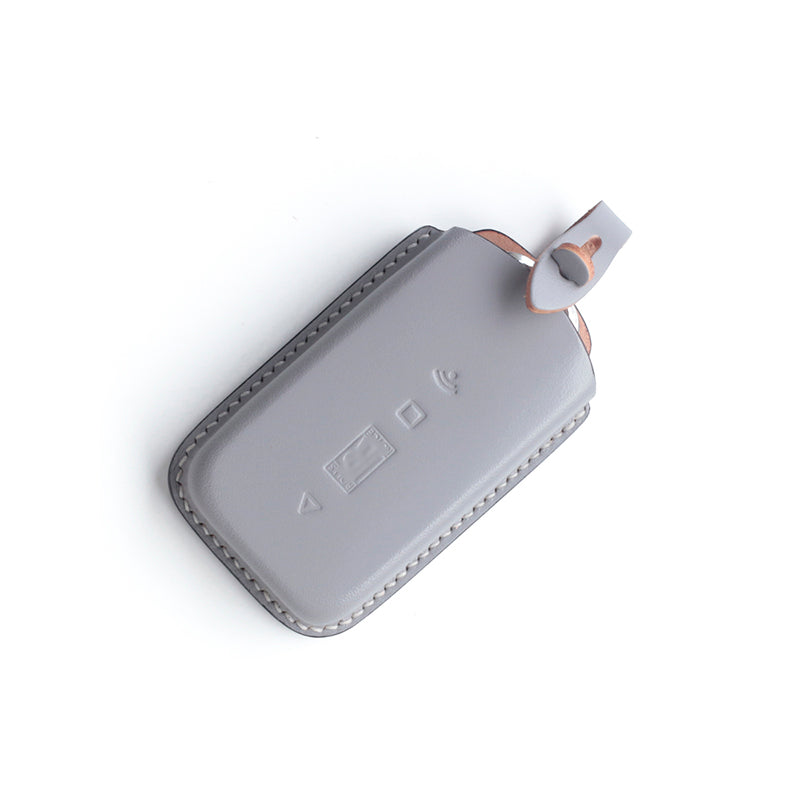 Rolls-Royce genuine leather car key cover for Phantom Ghost Cullinan Wraith Dawn – handmade luxury key fob case

