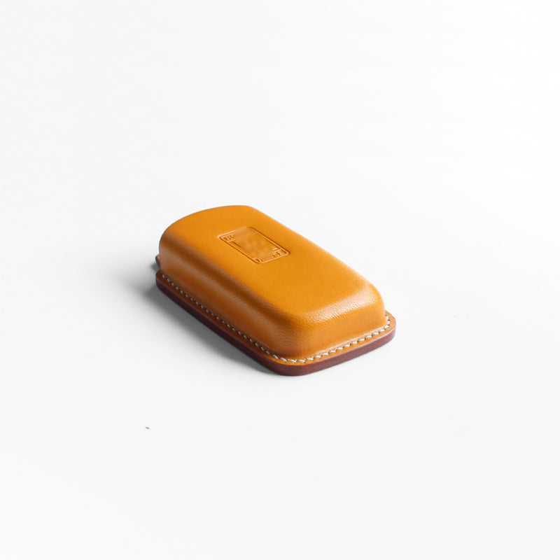High-end leather car key protector for Rolls-Royce - sophisticated minimalist design

