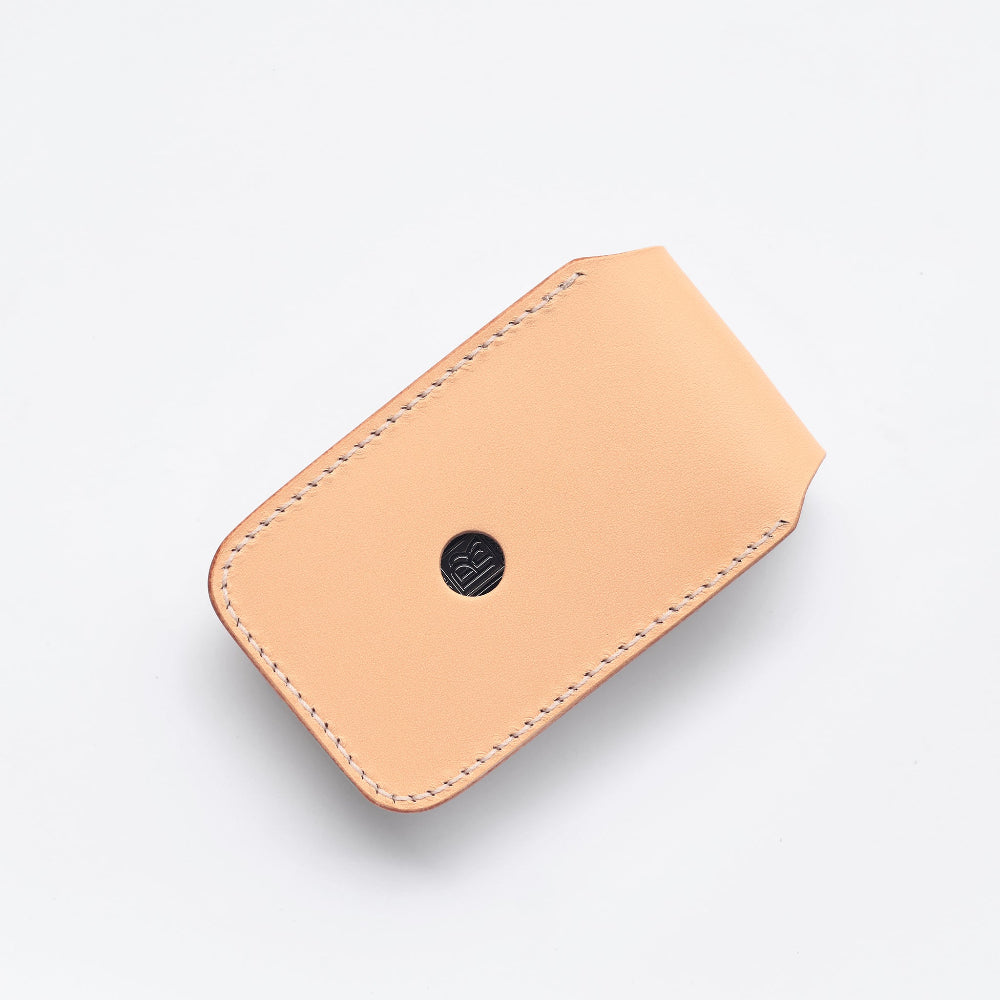 Rolls-Royce Wraith ultra slim leather key sleeve no metal wireless signal pass hand stitched custom engraving