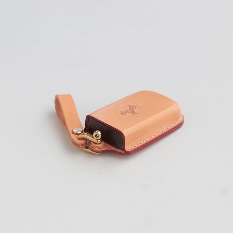 Premium Handmade Leather Key Fob Cover for Ferrari (Roma/Purosangue/SF90/296) – Custom Fit & Anti-Scratch Design