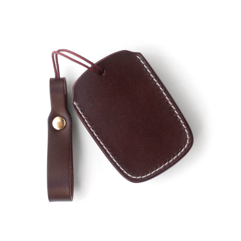 Premium Handcrafted Full-Grain Leather Key Fob Cover for Rolls-Royce Phantom (2003-2017) & Ghost (2009-2014) – 3D Molded Shockproof Case | Heritage Vegetable-Tanned Leather | Custom Fit & Scratch Resistant (Multiple Colors)